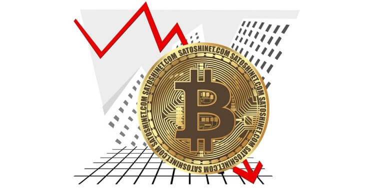 BTC cae debajo de $10mil