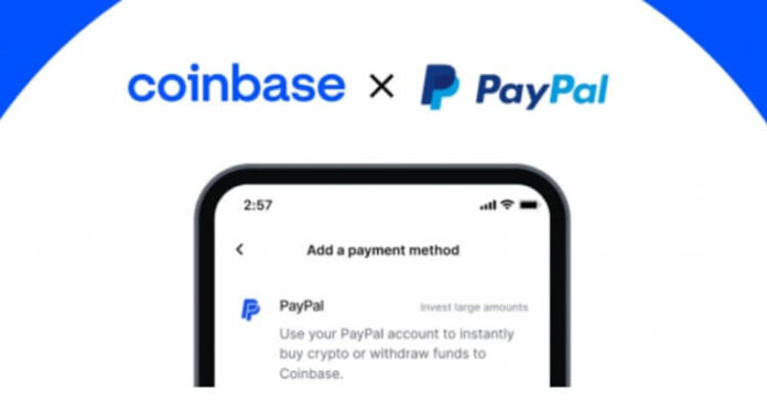 Usuarios de Coinbase podrán comprar criptomonedas con tarjetas vinculadas a PayPal