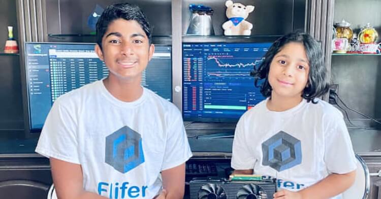 Hermanos de 14 y 9 años ganaron $160 mil en 7 meses minando criptomonedas