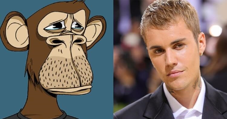 Justin Bieber compro NFT de la colección Bored Ape por más de $1.2 millones