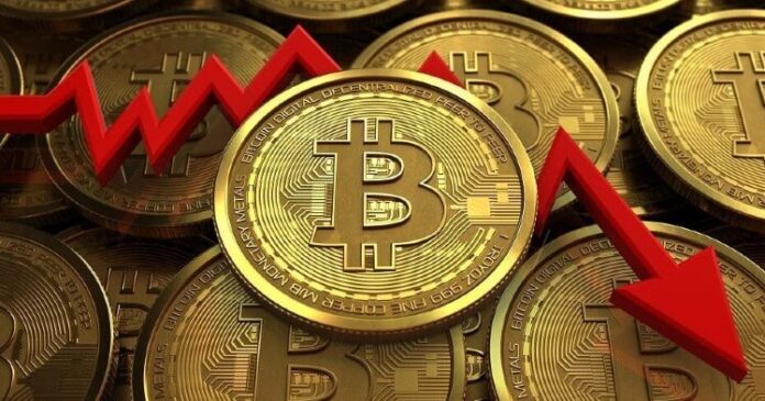 Precio de Bitcoin cayó brevemente bajo los $40 mil