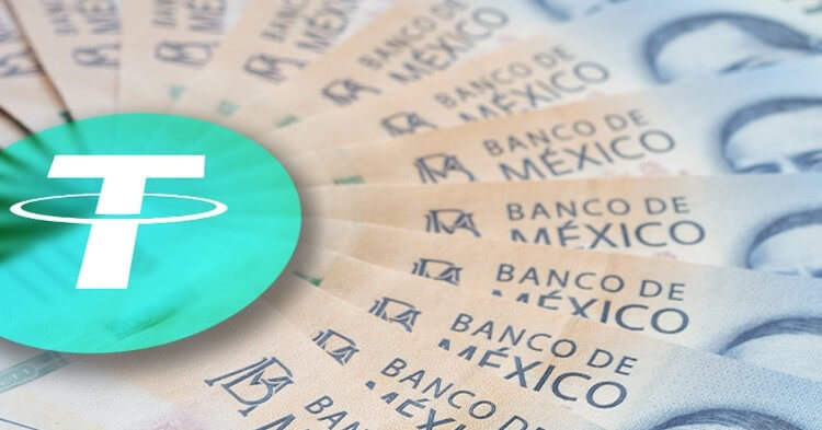 Tether lanzó moneda estable vinculada al peso mexicano